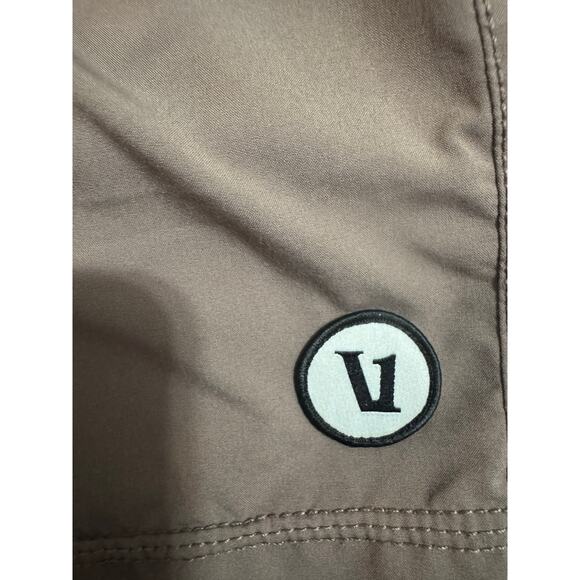 Vuori Kore Everyday Short Unlined Performance Wear Drawcord Brown Size Small - Picture 12 of 16